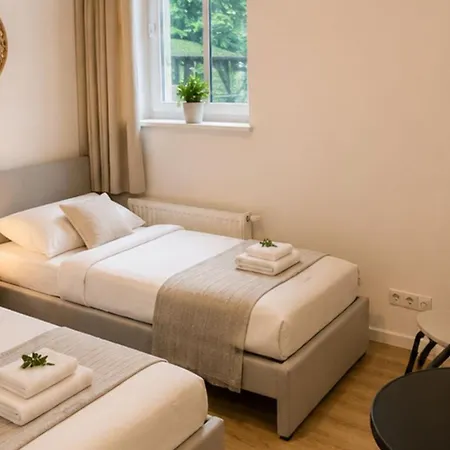 شقة Havn - Modernes 5-personen Mit Kueche, Wlan, Parkplatz, Zentrale Uninaehe *